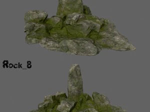 cliff rocks 3D Model