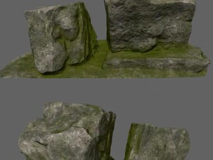 cliff rocks 3D Model