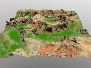 terrain 3D Model