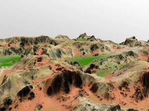 terrain 3D Model
