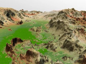 terrain 3D Model
