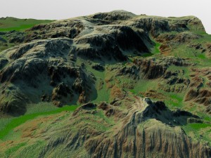 terrain Modèle 3D
