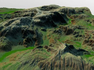 terrain 3D Model