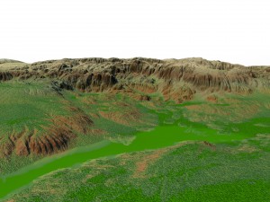 terrain Modèle 3D