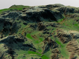 terrain Modèle 3D