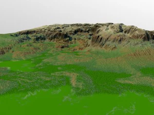 terrain 3D Model