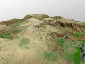 terrain 3D Model
