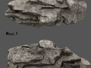 desert rocks 3D Model