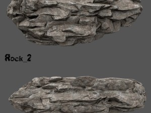 desert rocks Modelo 3D