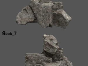 desert rocks 3D Model