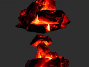 lava rocks 3D मॉडल