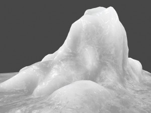 iceberg Modelo 3D