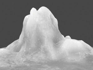 iceberg Modelo 3D
