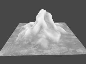 iceberg Modelo 3D