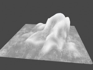 iceberg Modelo 3D