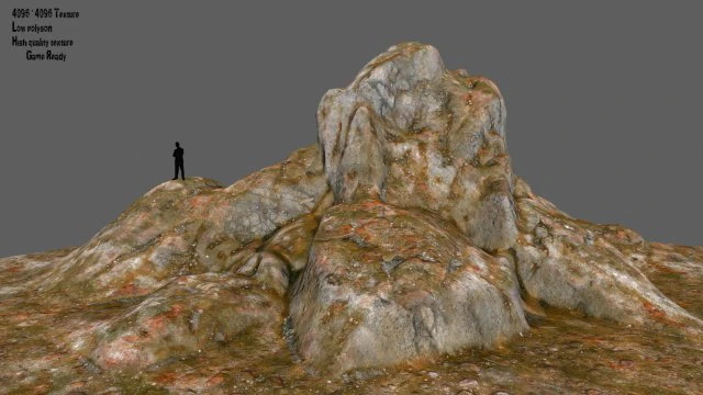 rocks 3D Model .c4d .max .obj .3ds .fbx .stl .blend 