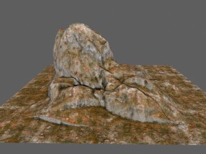 rocks 3D मॉडल