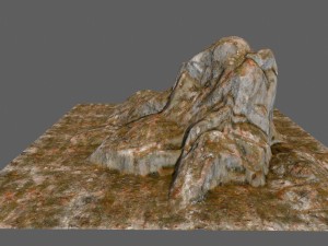 rocks 3D मॉडल