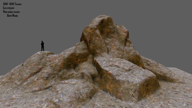 rocks 3D Model .c4d .max .obj .3ds .fbx .stl .blend 