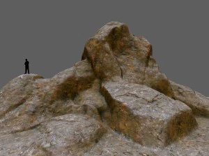 skały Model 3D