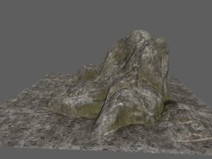 skały Model 3D