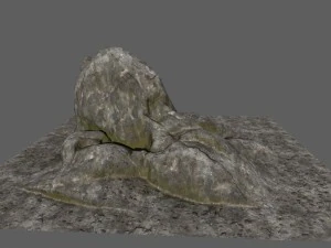 skały Model 3D