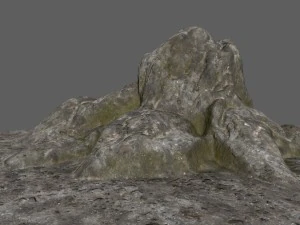 skały Model 3D
