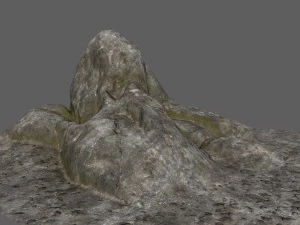 skały Model 3D