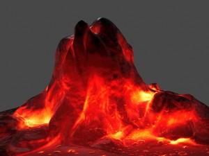 lava rocks Model 3D