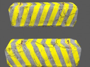 barrier 3D 模型