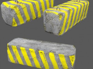 barrier 3D 模型