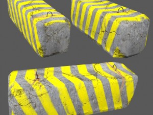barrier 3D 模型