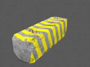 barrier 3D 模型