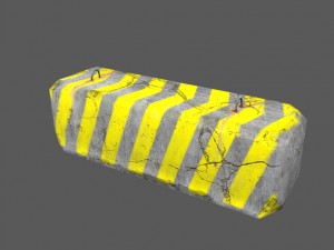 barrier 3D 模型