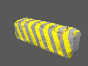 barrier 3D 模型