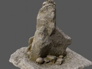 skull mountain 3D Model