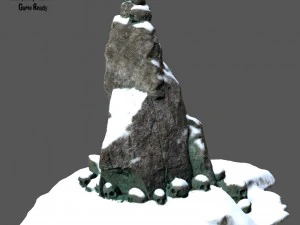 сніговий череп 3D Модель