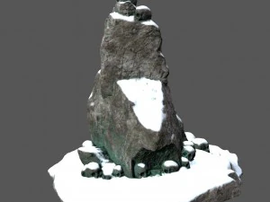 snow skull 3D Model