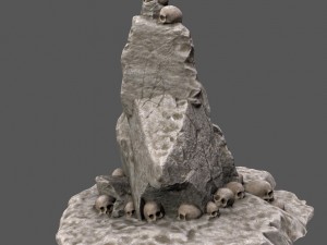 skull 3D 모델