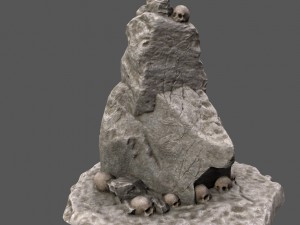 skull 3D 모델