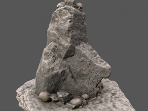 skull 3D 모델