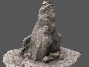 skull 3D 모델