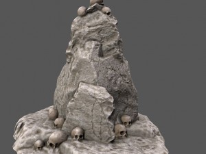 skull 3D 모델