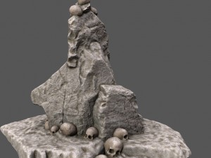 skull 3D 모델