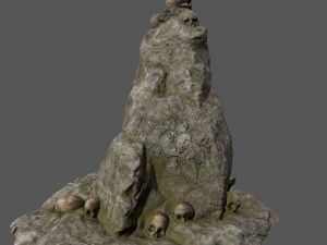 skull Modello 3D
