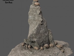 skull 3D मॉडल