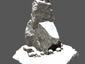 snow skull 3D Model