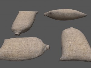 sandbag 3D 模型