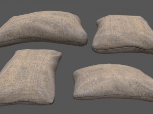 sandbag 3D 模型