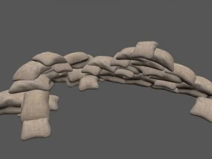 sandbag 3D Model
